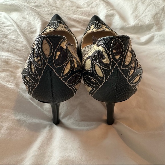 Vintage Christian Dior Python heels - Picture 6 of 10